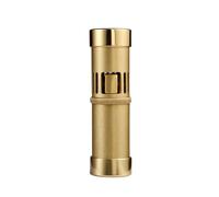 Briquet à pétrole en cuivre rétro Suisse Mini Unique à Flamme Douce Coupe-Vent Type tranchée, Rechargeable, allumage par Bouton-Poussoir, Exclusif pour Homme, Thorens Blaze Capsule