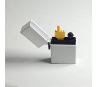 Briquet amusant avec doigt d'honneur imprimé en 3D, cadeau surprise doigt d'honneur dans une boîte The Ultimate Quit-Smoking Buddy