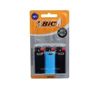 Briquet - BIC - J25 - Lot de 3 - Design compact - Fiable - Pratique