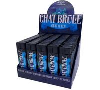 Briquet électronique Chat Brule | Boite 50 briquets Chat