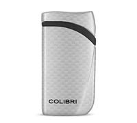 briquet cigare colibri falcon carbone argenté