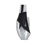 briquet cigare design 2 flammes torche chromé
