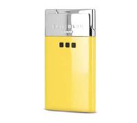 briquet cigare jaune delgado jet flame elie bleu