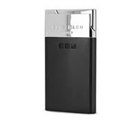 briquet cigare noir mat delgado jet flame elie bleu