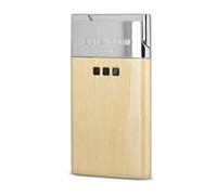briquet cigare two tone delgado jet flame elie bleu