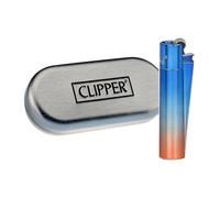 Briquet Clipper en Métal Collection Dawn Gradient - Rechargeable