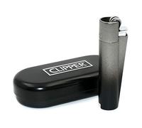 Briquet Clipper Métal - Black Gradient