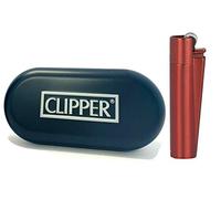 Briquet+Clipper+Metal+Red+Devil