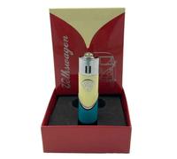 Briquet Clipper Rechargeable en Métal 'Volkswagen VW T1 Samba' / Hauteur : 8 cm (Modèle: BRIQUETVW_JV)