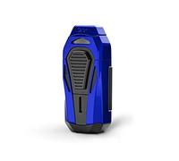 Briquet Colibri Boss Flame Triple Jet | Coupe-Cigare intégré | Allume-Cigare et Cigarettes | Résistant au Vent | Fonctionne avec du Butane (Non Inclus) | Coffret Cadeau élégant | Garantie de Deux Ans