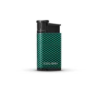 Briquet Colibri Evo Jet Flame - Aspect Fibre de Carbone - Allume-Cigare et Cigarettes - Résistant au Vent - Fonctionne avec du Butane (Non Inclus) - Coffret Cadeau élégant - Garantie de Deux Ans