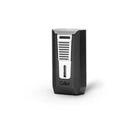 Briquet Colibri Slide Double Jet Flame | Allume-Cigare et Cigarettes | Coupe-poinçon intégré | Résistant au Vent | Fonctionne avec Butane (Non Inclus) | Coffret Cadeau élégant | Garantie de Deux Ans