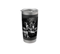 Briquet Cool Border Collie fumant Chien Art Gobelet isotherme en acier inoxydable double paroi