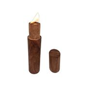 Briquet Coupe-Vent, Authentique feu Ancien Pliable, Bougie parfumée à Flamme Nue, allumeur spécial for Film et Accessoire de télévision(Brown)