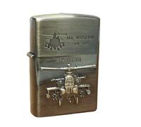 Briquet Coupe-Vent Rechargeable en métal avec clic caractéristique Excellente idée Cadeau pour Homme Femme Unisexe pour Cigarettes cigares briquets Essence Non Inclus (3)