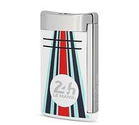Briquet Dupont Le Mans Blanc chromé maxijet