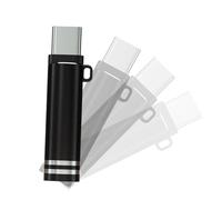 Briquet électrique portable de type C, port de téléphone portable, USB-C, poche portable d'urgence, sans flamme (ne convient pas aux téléphones portables Samsung)