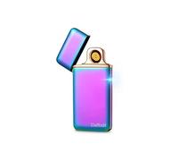 Briquet Électronique Tempête USB Rechargeable Rose Sans Flamme Anti Vent - Daffodil EC220 - Briquet Electrique Rose
