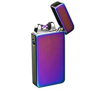 Briquet électronique USB à double arc électrique - Mauve irisé [Pearl]