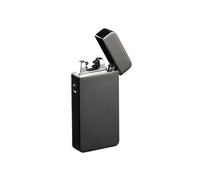 Briquet électronique USB à double arc électrique - Noir