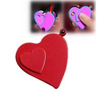 Briquet en forme de cœur, briquet électronique cool, briquet à double usage en forme de cœur, briquet en forme de cœur rechargeable et rechargeable, briquet torche à jet, cadeau for hommes et femmes (