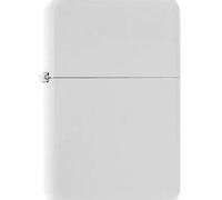 Briquet Essence Blanc laqué