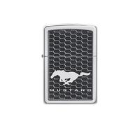 Briquet Ford Mustang 250 en métal - garanti à vie - 5.6 x 3.7 x 1.2 cm