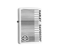 Briquet Zippo Harley Davidson Blanc Mat BLANC G