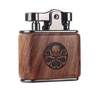 Briquet kérosène vintage (vendu sans liquide à briquet), style ancien, design classique, cadeau