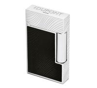 briquet luxe s.t. dupont ligne 2 horse mane noir/chrome