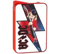 Briquet - Motif Highway to Hell Vintage - Rechargeable à Gaz (Type Clipper/Champ) - Collection Officielle pour Fans de Rock - Cadeau Homme/Femme Musique (C)