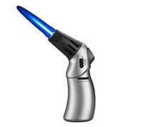 Briquet Pistolet résistant aux Hautes températures, Briquet Haut de Gamme en métal, Briquet for Barbecue extérieur Haute température, Briquet Cadeau for Homme (Color : B)