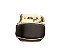 Briquet rétro à verrouillage rapide, briquet au kérosène en bois de santal antique de haute qualité, liquide pouvant être rechargé, adapté à une utilisation en extérieur et au camping (à l'exclusion d