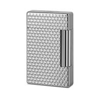 briquet s.t. dupont firehead initial chromé