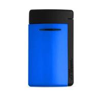 briquet s.t. dupont minijet bleu fluo et noir