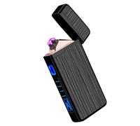 Briquet - TECH DISCOUNT - TD® - Coupe-vent - Métal - Noir