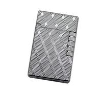 Briquet tempête portable vintage rechargeable au gaz butane avec flamme douce