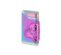 - briquet tempête the bulldog spectre arc-en-ciel logo 3d rechargeable