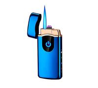 Briquet Torche Jet Flame, Briquet à Double Arc 2 en 1 USB Rechargeable, idéal pour Le feu, Les Feux d'artifice, Les Cadeaux