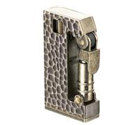 Briquet Vintage de Tranchée à Essence, Briquet à Kérosène Rechargeable Rétro, pour Homme (Vendu sans Gaz)
