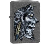 Briquet Zippo 29863 Wolf Skull