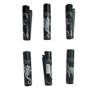 Briquets Grand Format, Lot de 6, Collection Aléatoire (Briquets A)
