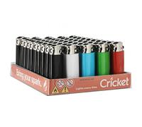 briquets mini colorés cricket par 50