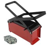 Briquette Press, Porous Design Paper Shredder for Home Use, Waste Paper Brick Maker, Efficient Compression Machine for Eco-Friendly Bricks, Compact Size, 12.99x5.91x5.12 inches