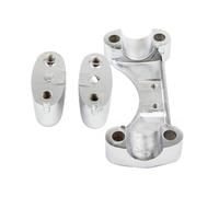 Briquetting de siège de poignée directionnelle en Aluminium pour Guidon de 25 mm Compatible avec Gy6 Moped Retro Scooter 125cc 150cc Universal Fit