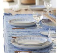BRISA Assiette plate en Grès D28 Bleue COSTA NOVA SC