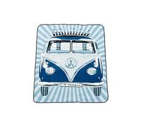 Brisa bupb02 couverture de pique-nique vw combi samba stripes, bleu