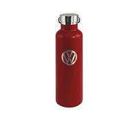 BRISA VW Collection - Bouteille isotherme en acier inoxydable Volkswagen avec inscription et logo VW 735 ml (Logo VW/Rouge)
