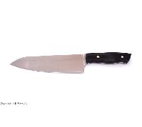 Brisa Couteau de Chef 185 Micarta Noir 12C27 Plat 18,5 cm