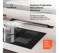 Brisa Hotte aspirante | escamotable | 710 m³/h | A+ | LED | 42 dB | Mode air évacué/recirculation A+
